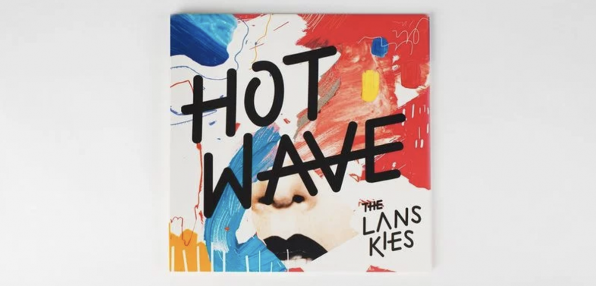 The Lanskies Hot Wave Abstract Poster