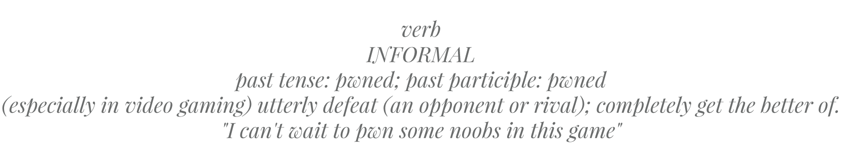 Pwned Dictionary Description