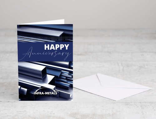Infra-Metals Anniversary Greeting Cards